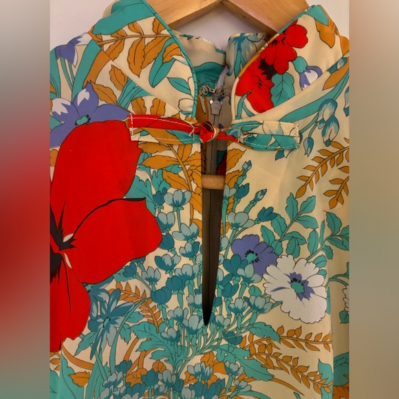 Vintage Hawaiian print dress - Picture 4 of 5